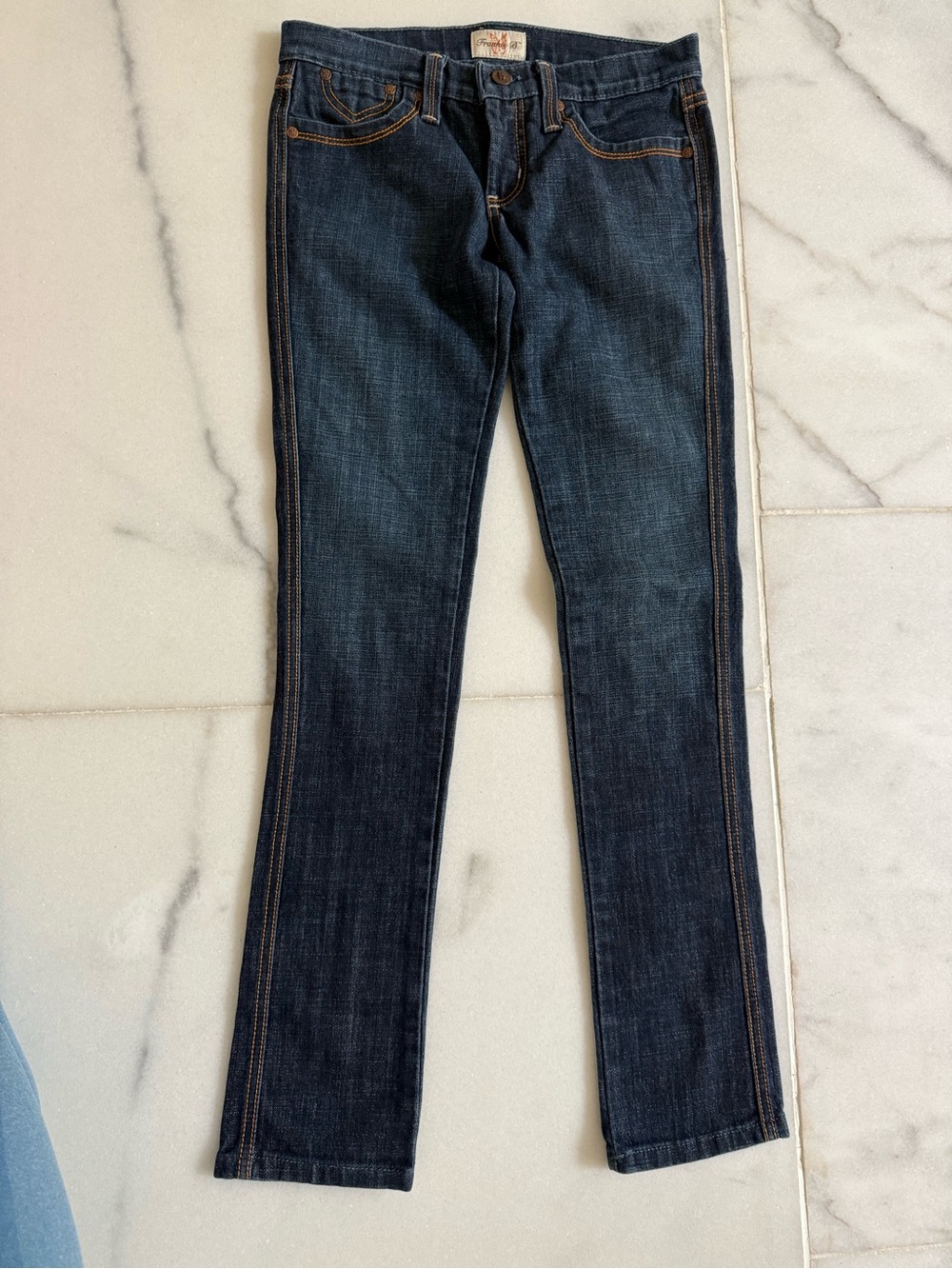 Frankie B. Dark Indigo Skinny Jeans